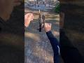 NOBODY CAN TOUCH THIS GUY HE’S UNSTOPPABLE 9MM DROPPED OFF THE MUZZLE OF HIS GUN SHOOTING ☝️ HANDED￼