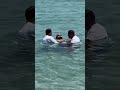 Baptism of water