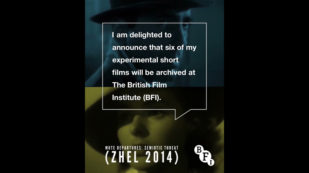 Films to be archived at the British FIlm Institute (BFI)