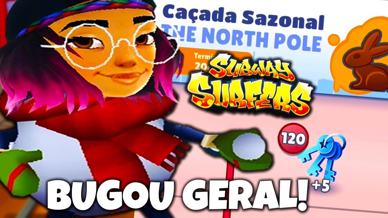 Subway Surfers Zurich 2020  Desafio Diário com a Elf Tricky Ice