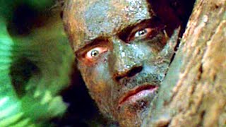 PREDATOR Mud Camouflage Clip + Trailer (1987) Sci Fi Horror