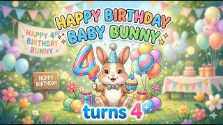 Quick live--HAPPY BIRTHDAY BABY BUNNY! 4!