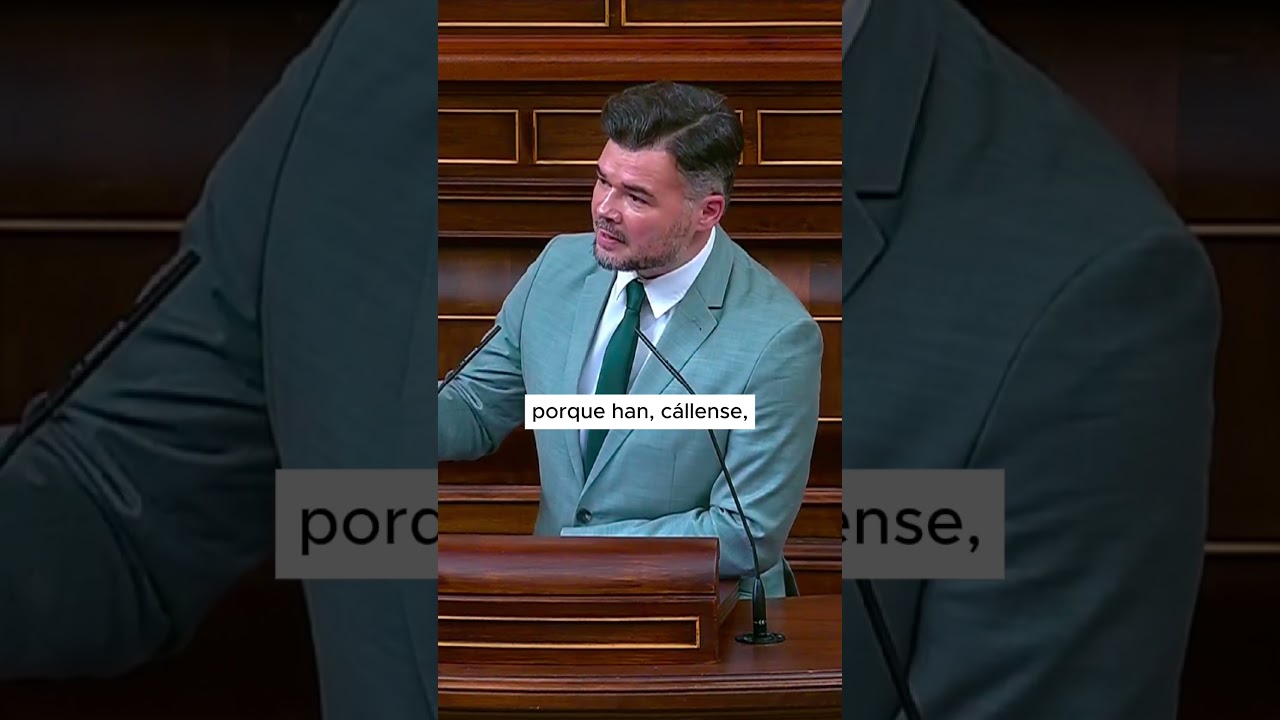 “Lávense la boca”: Rufián apela duramente a Abascal y su partido Vox