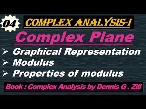 Lec#4||Complex Plane||Graphical representation||Modulus of complex ...