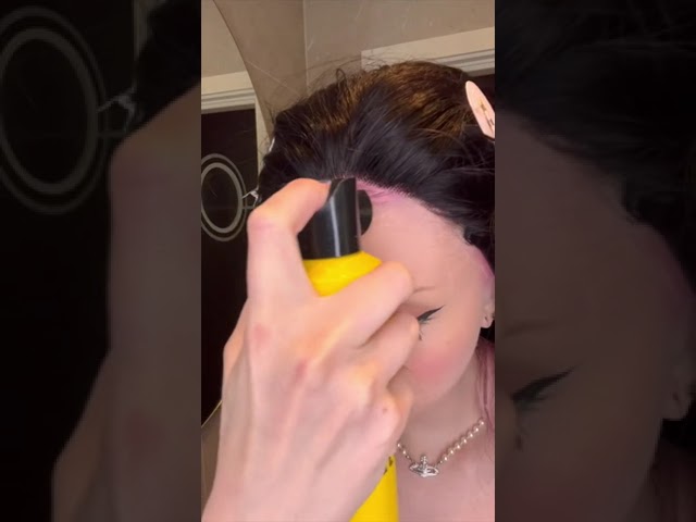 HOW TO: Put on a HUMAN HAIR wig #SHORTS #WIG