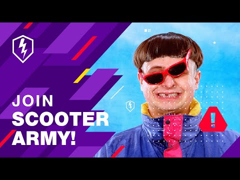 WoT Blitz. Awesome Garage Party with Oliver Tree in WoT Blitz