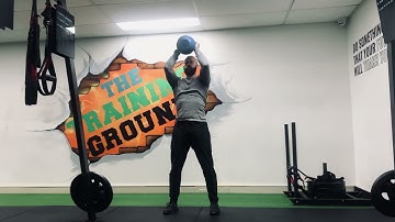 Kettlebell Curl to Overhead Tricep Extension JAF