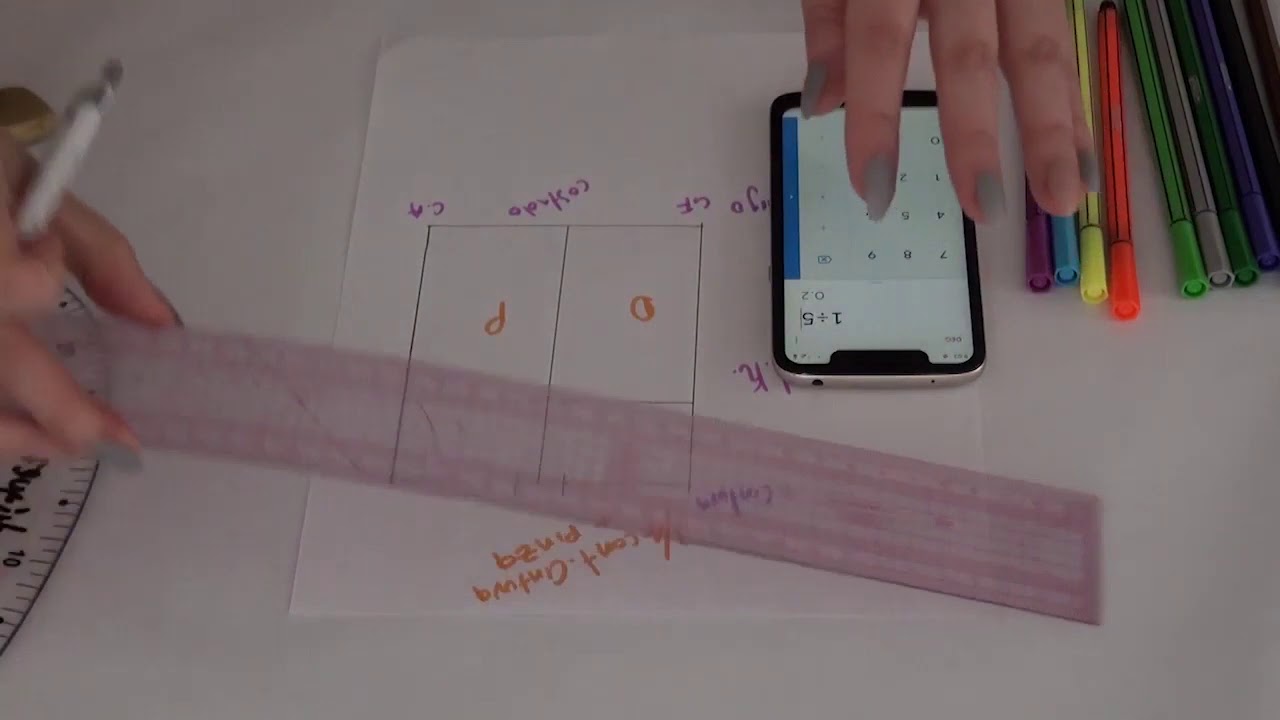 Cómo hacer un patrón a escala