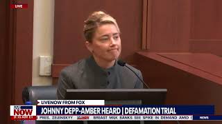 Johnny Depp trial: Amber Heard suddenly changes testimony on alleged abuse | LiveNOW from FOX