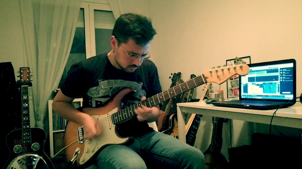 Bed Of Roses 🌹 Bon Jovi (Richie Sambora guitar solo cover on Fender