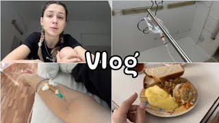 Vlog из больницы|Ужасная еда|Врачи не знают чем лечить|Оставила ребенка первый раз