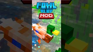 NOVAS AVES E COMPORTAMENTOS NO MINECRAFT! Fowl Play Mod