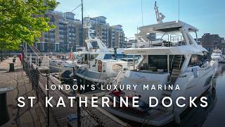 London’s Luxury Marina ⚓ St Katharine Docks Walking Tour