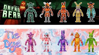 FNaF Unboxing ~ Part 1: Curse of Dreadbear and Tie Dye Figures