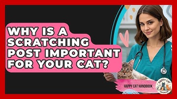 Why Is A Scratching Post Important For Your Cat? - Happy Cat Handbook