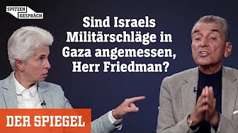 Israel: Michel Friedman und Marie-Agnes Strack-Zimmermann über Hamas-Terror und Judenhass