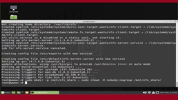 Installing NFS Server and Client on LinuxMint 19.3 / ubuntu 20.04