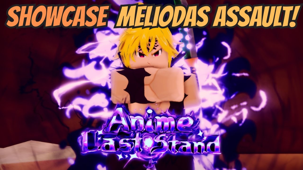 Tudo Da Nova UPD Showcase Do Evo Do Meliodas ALS Roblox YouTube 