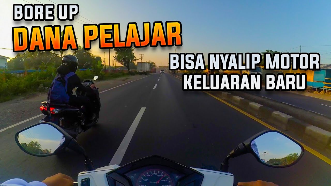 TEST AKSELERASI VARIO KZR BORE UP 58 STANDAR HARIAN TOURING