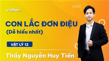 Con lắc đơn (Dễ hiểu nhất) - Vật lí 12 - Thầy Nguyễn Huy Tiến