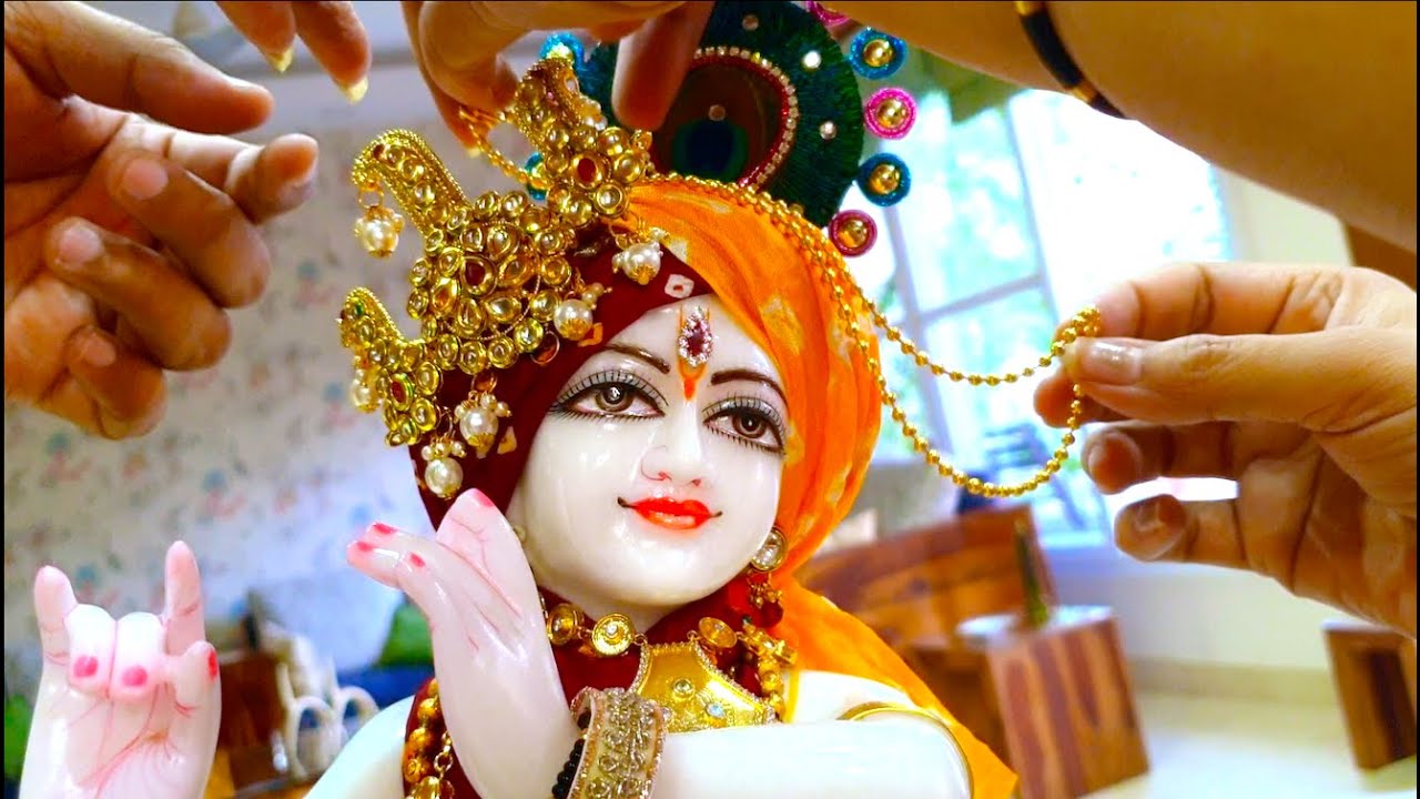 तेने कहाँ लगाई इतनी देर सावरिया, ठाकुरजी श्रृंगार, Nirjala ekadashi shringaar, krishna shringaar