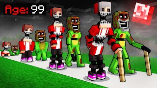 Scary Mikey and JJ From Birth To Death In Minecraft (Maizen)