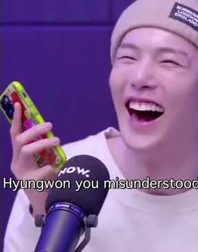 Hyungwon was ready to fight 😂😂 #monstax #shorts