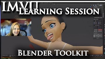 Twitch Live - IMVU Learning Session zoom call - Morph Animation Toolkit for Blender