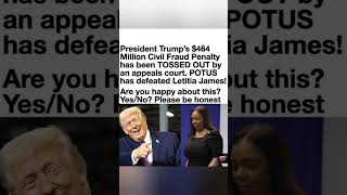 A political post claims Trump's civil fraud penalty was tossed out by an appeals court. #Politics