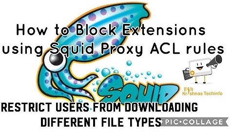 How to Block Extensions using Squid Proxy ACL rules | Restrict users from downloading various files.