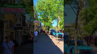 Walking Through Downtown Kamloops ☀️🇨🇦 #kamloops #britishcolumbia #canadiancity #shorts