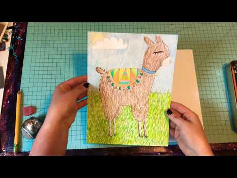 Como desenhar uma alpaca!