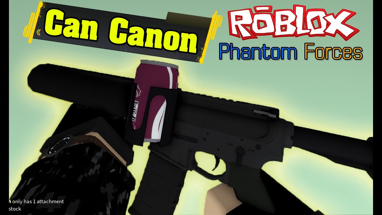Roblox Phantom Forces ไทย | รีวิวปืนแปลกๆ Can Cannon - YouTube