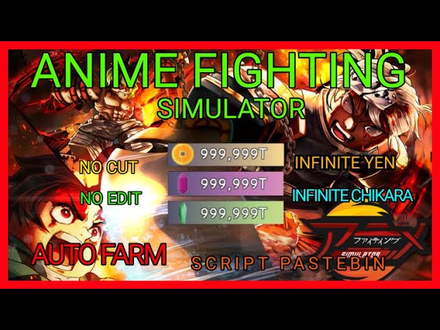 Anime Fighting Simulator [AutoFarm Mob, Farm Chikara Shards] Scripts