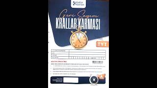 KRALLAR KARMASI GERİ SAYIM TYT GEOMETRİ ÇÖZÜMÜ