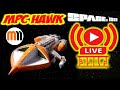 Live Build - 2018 Tool MPC Space 1999 Hawk Fighter