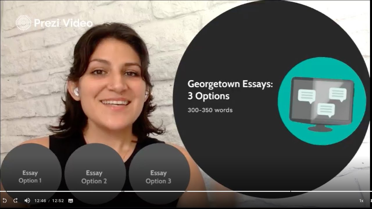 georgetown mba essay