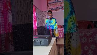 our student sing a beautiful bhajan #angeltutorial #viralvideo #love #lord #bhajan #ytshorts #song