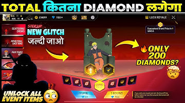 NEW SCATTERING CROWS ANIMATION FREE FIRE STEPUP EVENT | FF NEW SCATTERING CROWS EVENT | FF NEW EVENT