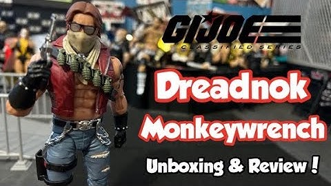 G.I. Joe Classified Dreadnok Monkeywrench - Unboxing & Review!