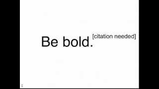 Wikipedia Editing Basics: Citing Sources (Part 1)
