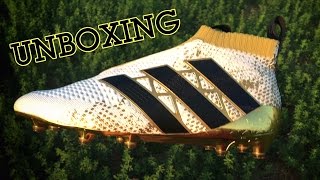 New Pogba Boots!! Adidas ACE PURECONTROL STELLAR PACK-GOLD Unboxing 2016 - YouTube