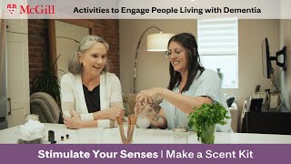 Activities to Engage People Living with Dementia - Stimulate Your Senses: Make a Scent Kit