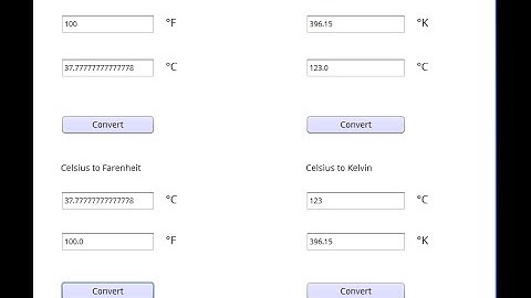 Temperature Converter Java with GUI