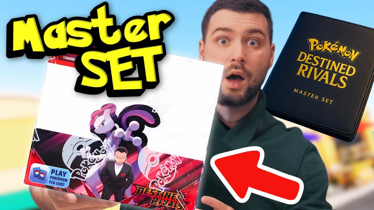 Destined Rivals BEST Set Since 151! Can We Complete A Master Set! CRAZY ...