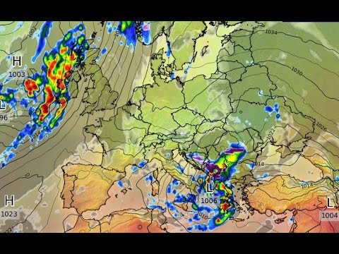 Καιρός: Πρωινή ανανέωση Δευτέρας για το GFS - Καρέ - καρέ η νέα ισχυρή κακοκαιρία
