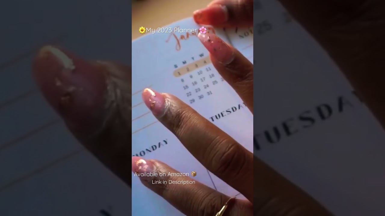2023 Monthly Planner 💕🌼🙌🏾 Ava on Amazon