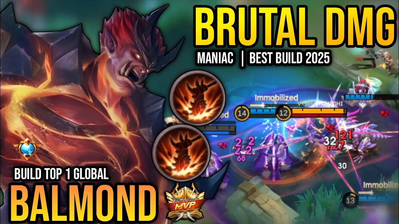 BALMOND BEST BUILD 2025 | BUILD TOP 1 GLOBAL BALMOND GAMEPLAY | MOBILE LEGENDS✓