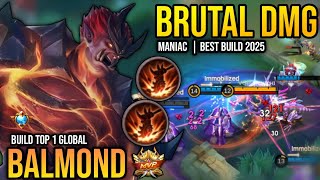 Download Lagu BALMOND BEST BUILD 2025 | BUILD TOP 1 GLOBAL BALMOND GAMEPLAY | MOBILE LEGENDS✓ MP3