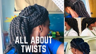 ALL ABOUT TWISTS FOR NATURAL HAIR | NATURAL HAIR PROTECTIVE STYLE